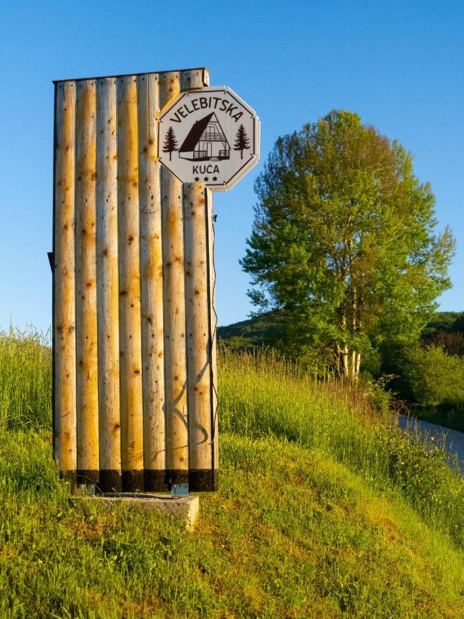Chalet Velebitska Kuca Velika Plana Zewnętrze zdjęcie